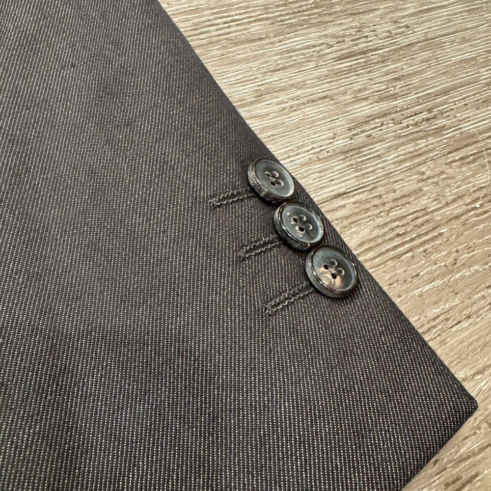 Zara Men's Dark Charcoal Single-Breasted Blazer - Picture 2 of 16